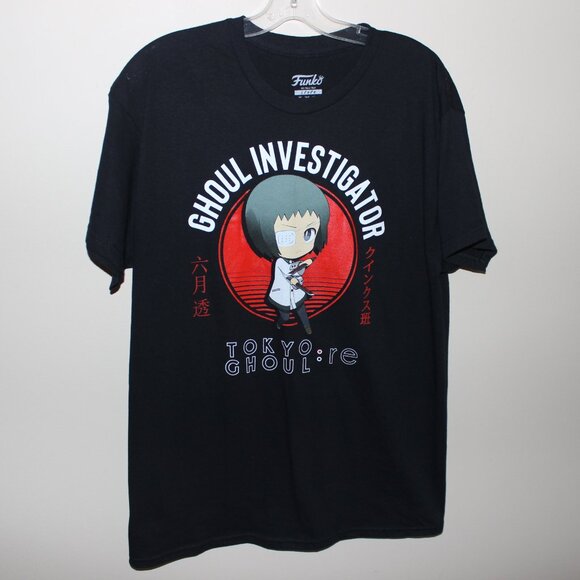 3/$55❤️unworn Funko Toru Mutsuki shirt 2022 Tokyo Ghoul:re Ghoul Investigator - Picture 2 of 5